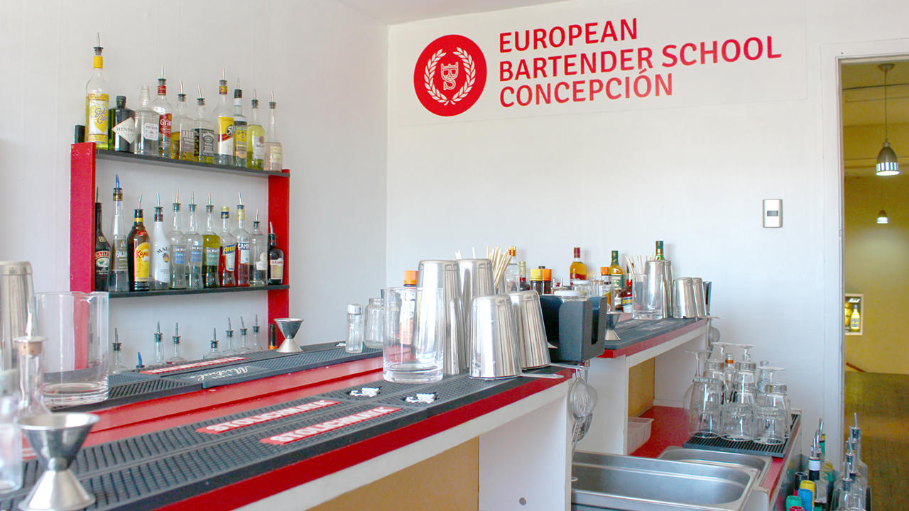 Area del bar de la escuela de Concepción de EBS