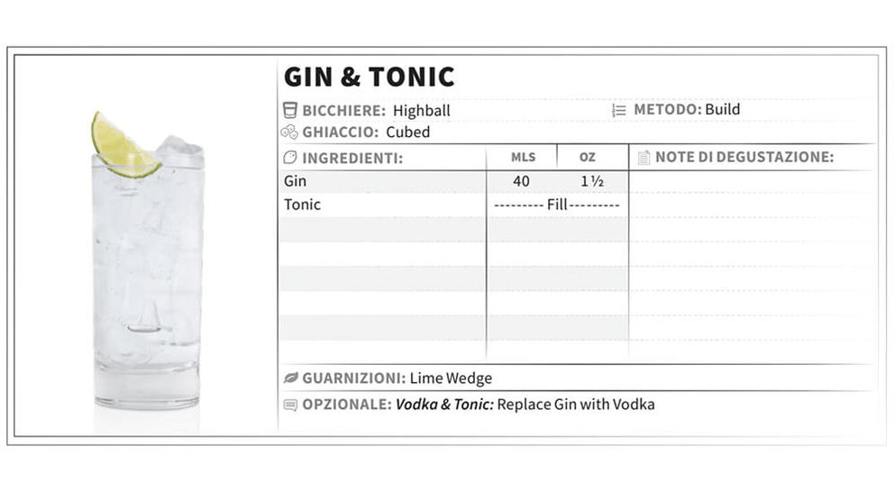 gin tonic infografica
